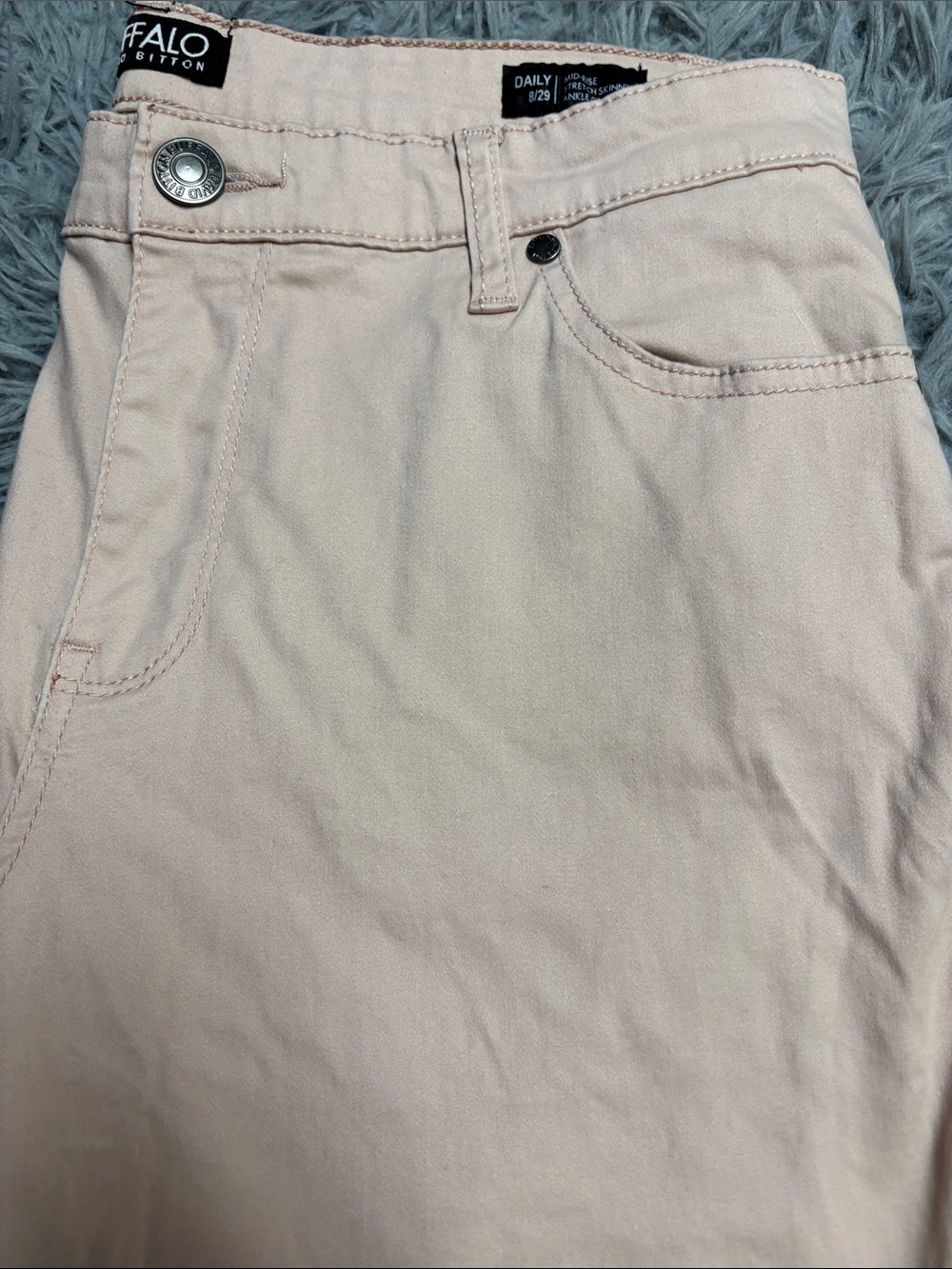 Pink “Daily Mid-rise Stretch Skinny Ankle Grazer” - Picture 7 of 16